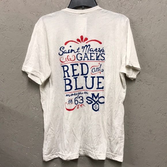 Saint Mary’s College Gales Hand Type Tee NWT L - Picture 5 of 5